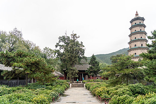 山西晋祠十方奉圣寺