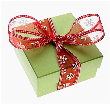 圣诞礼物,盒子,红色,蝴蝶结