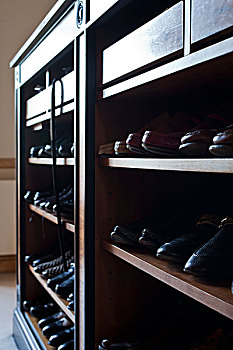 木鞋,存储,乔治时期风格,连栋房屋,英国