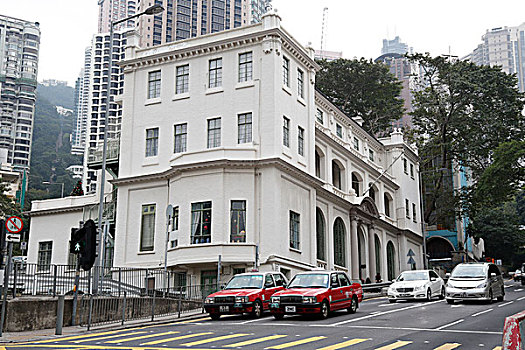香港红棉路街景