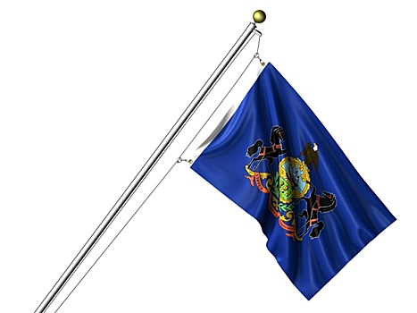 隔绝,宾夕法尼亚,旗帜