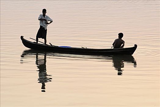 捕鱼者,伊洛瓦底江,缅甸