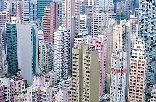 香港,高,密度