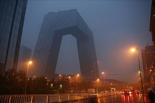 中国,北京,中央电视台,建筑
