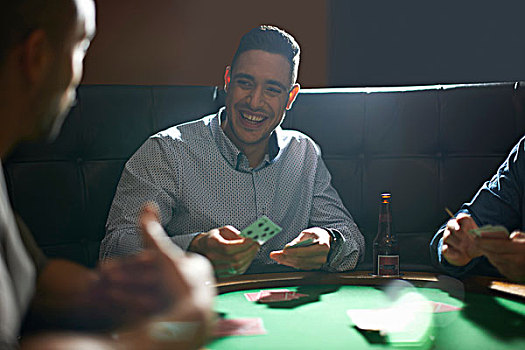男人,交易,纸牌,游戏,酒吧,牌桌