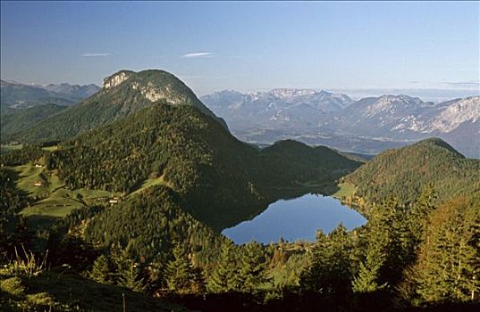 湖,风景