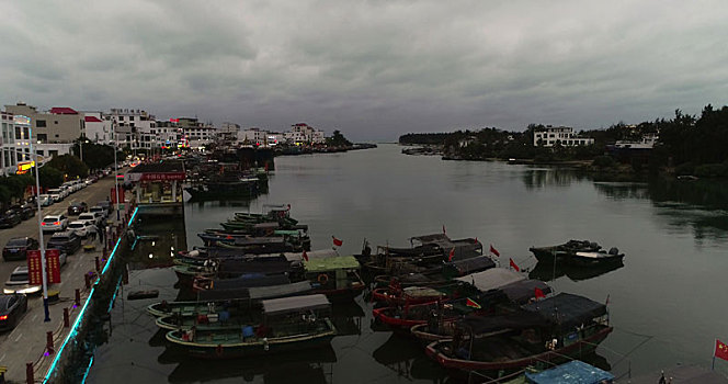 海南琼海,潭门中心渔港,中国最美渔村,南海历史风云的见证者