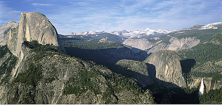 优胜美地瀑布,优胜美地国家公园,加利福尼亚,美国