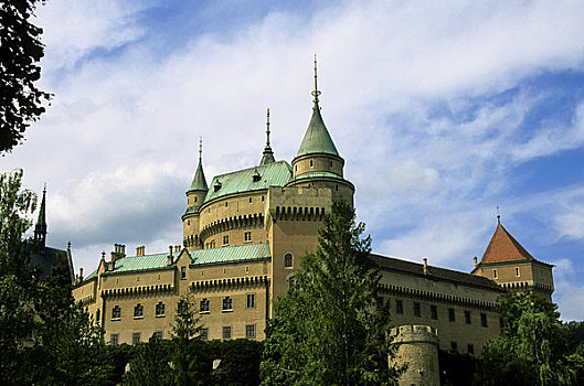 斯洛伐克,城堡