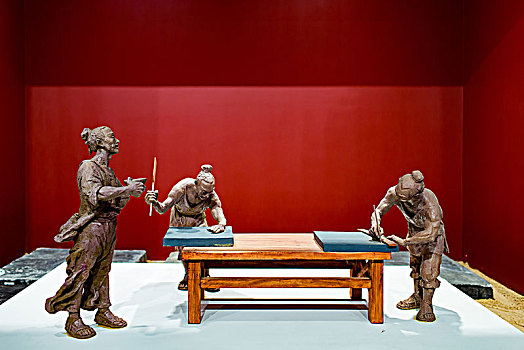苏州御窰金砖博物馆,制砖过程