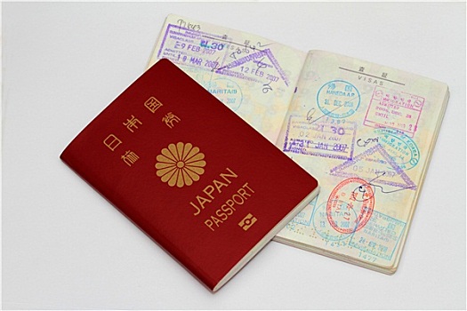 日本,护照,签证