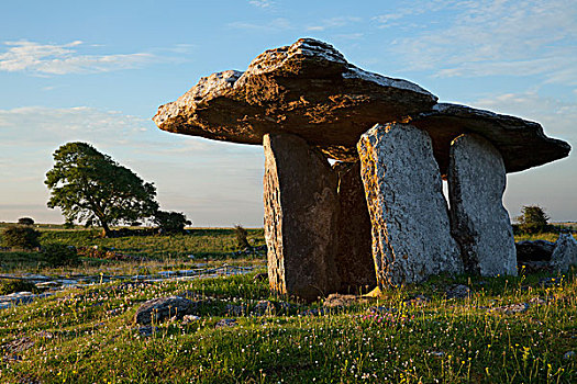 巨石墓,布伦,克雷尔县,爱尔兰