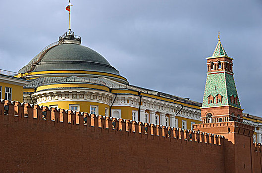 俄罗斯,莫斯科,克里姆林宫,墙,使用,河,操作,信息