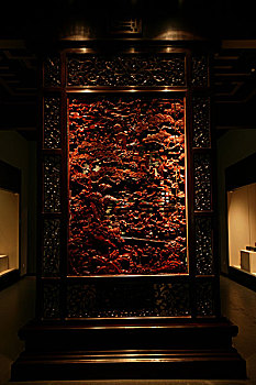 天津文化中心,天津博物馆,木雕,木刻