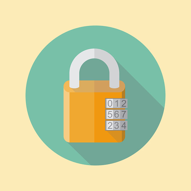 密码锁,象征,锁,隔绝,长,矢量_高清图片_全景视觉