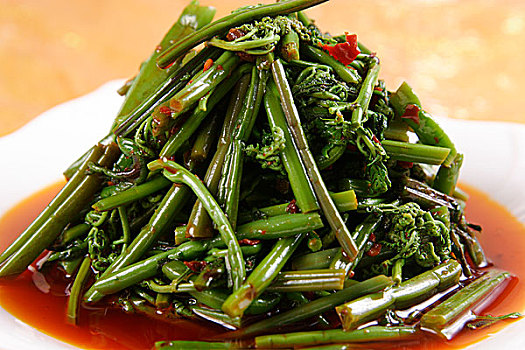 豆豉山野菜