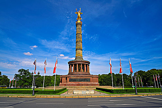 柱子,柏林,德国,胜利