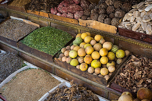 传统,调味品,市场,药草,阿斯旺,埃及