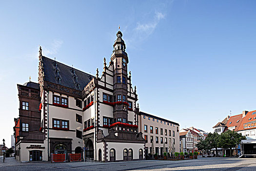 老市政厅,弗兰克尼亚,巴伐利亚,德国,欧洲