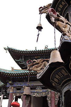 山西平遙古城城隍廟