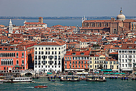 意大利,威尼斯,区域,航拍