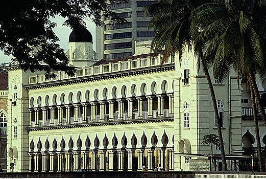 最高法院,建筑,吉隆坡,马来西亚