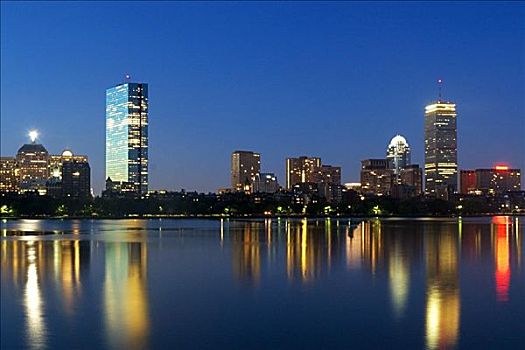 建筑,查尔斯河,波士顿,马萨诸塞,美国