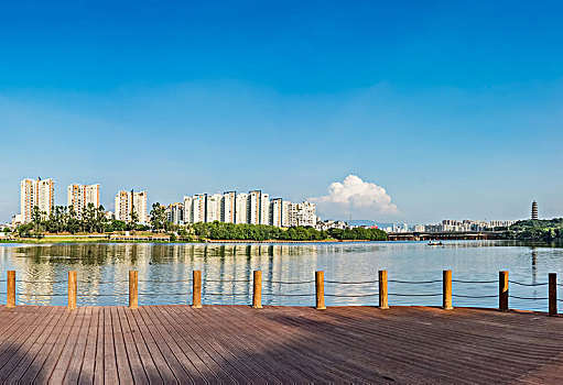 江西省赣州市赣江外滩都市建筑景观