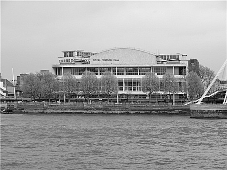 黑白,皇家节日大厅,伦敦