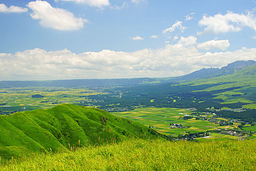 火山口,熊本,日本