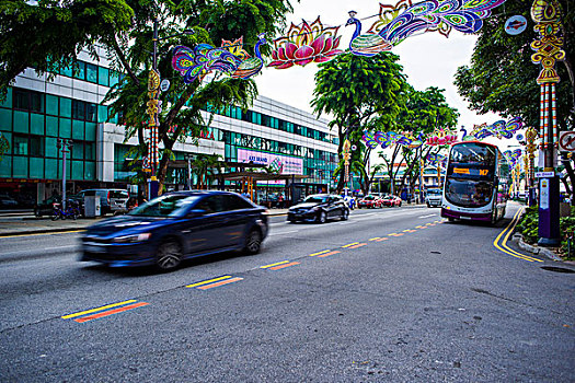 新加坡马路风光