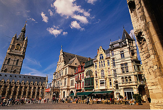 城市广场,根特,比利时