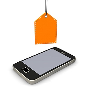智能手机,橙色