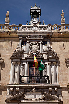 建筑,广场,格拉纳达,安达卢西亚,西班牙,欧洲