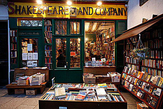 书店,巴黎,法国,欧洲