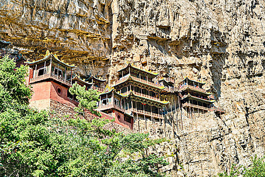 山西大同悬空寺