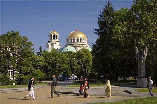 市立公园,圣徒,大教堂,索非亚,保加利亚