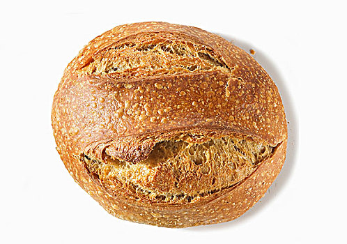 圆,白面包,面包