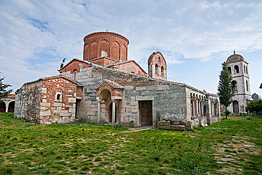 教堂,圣玛丽,罗马,遗址,阿尔巴尼亚,欧洲