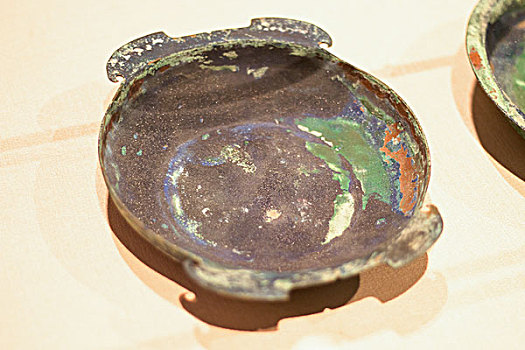 古代青铜器锈色标本