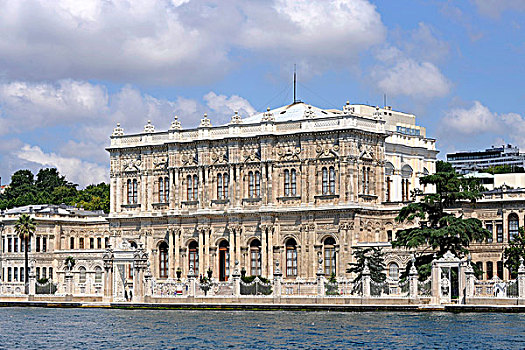 朵尔玛巴切皇宫,宫殿,比锡达斯,博斯普鲁斯海峡,欧洲,伊斯坦布尔,土耳其