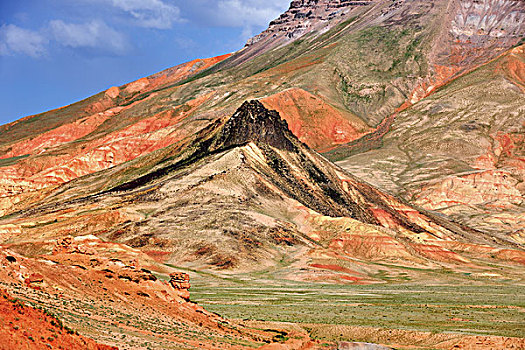 帕米尔高原,新疆,山峰,红山