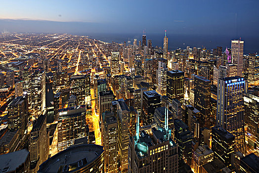 芝加哥城市全景
