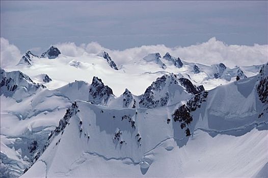 积雪,南阿尔卑斯山,新西兰