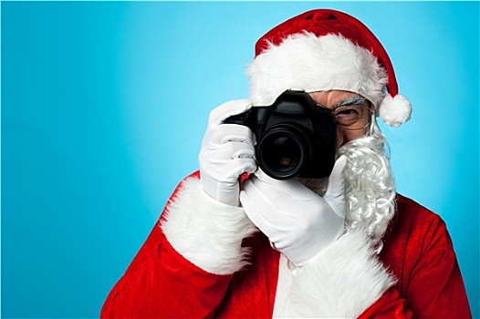圣诞老人,职业,摄影师