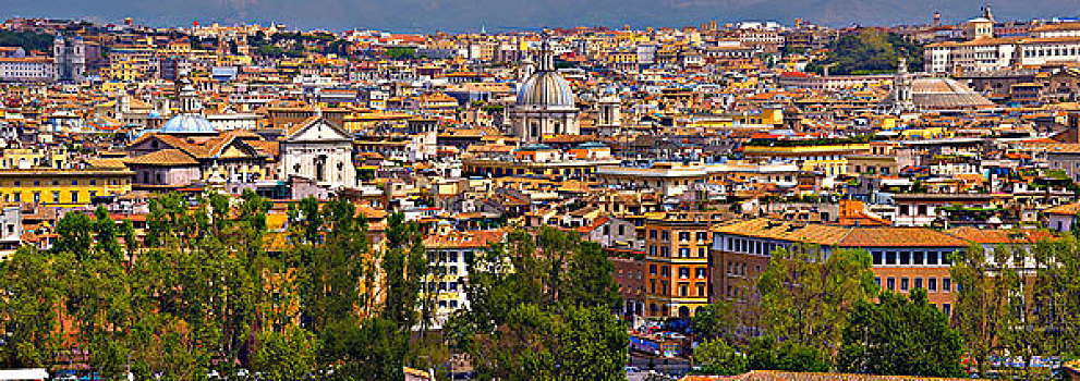 俯视,历史,中心,罗马,意大利