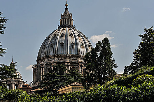 穹顶,圣彼得大教堂,梵蒂冈城,意大利