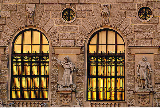 特写,窗户,维也纳,奥地利
