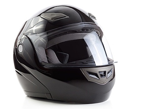 黑色,光泽,摩托车头盔