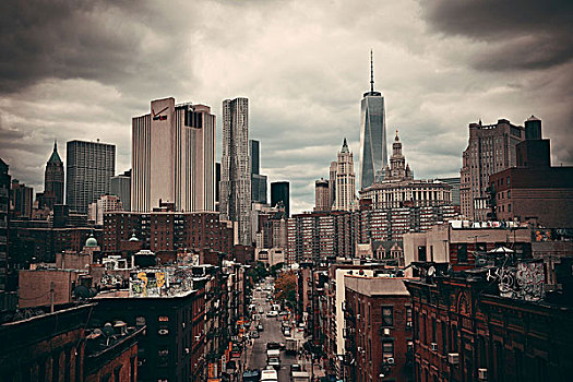 纽约,唐人街,街道,风景,八月,曼哈顿,一个,种族,中国,社区,户外,亚洲,人口